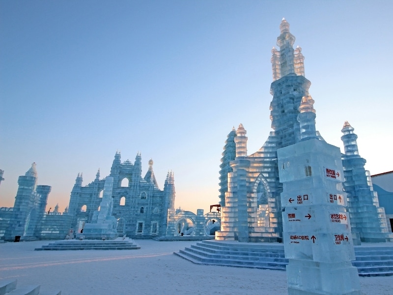 Winter Ice Lights Festival, Harbin, China