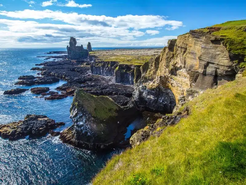 The stunning coastline of Snaefellsnes, Iceland