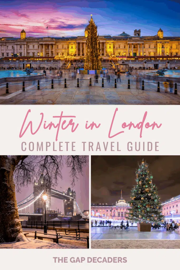 Winter in London England Guide