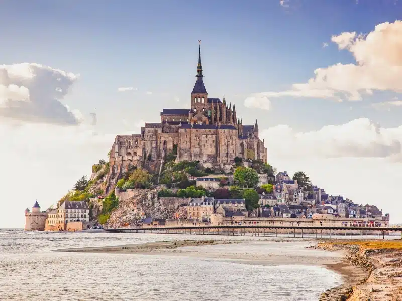 Mont Saint-Michel in the English Channel, Basse-Normandie