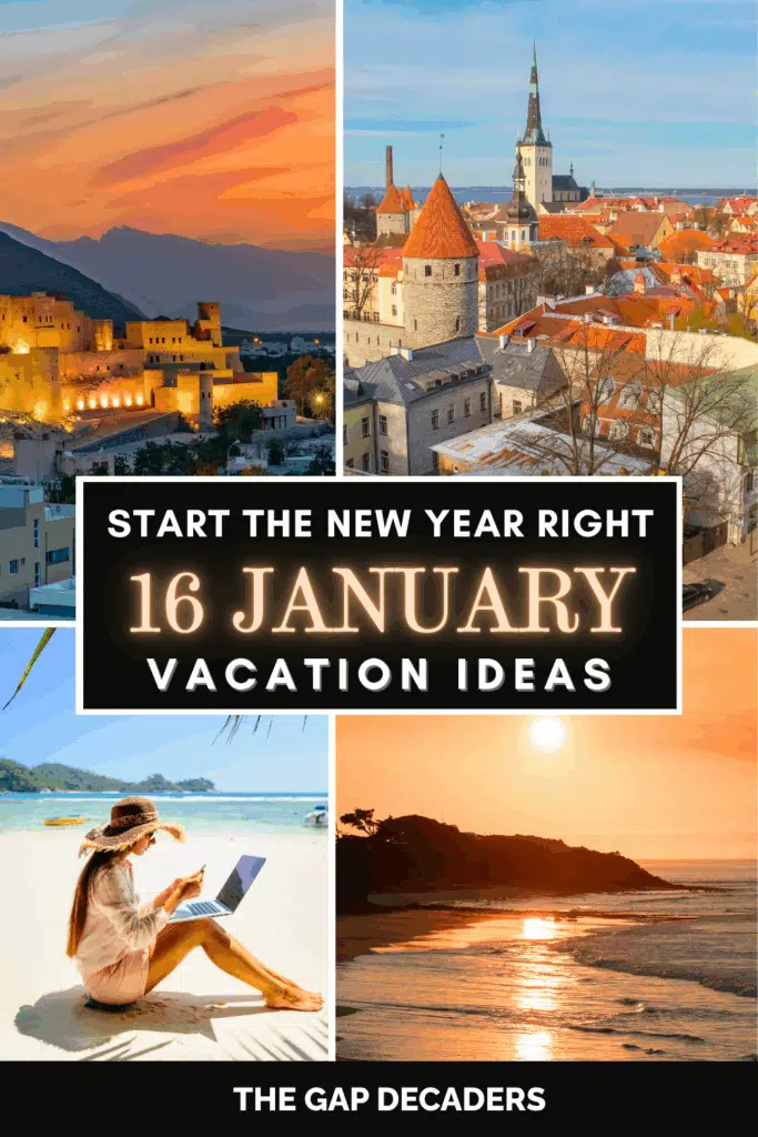 January vacation ideas