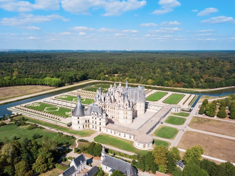 Château de Chambord on a Loire Valley road trip