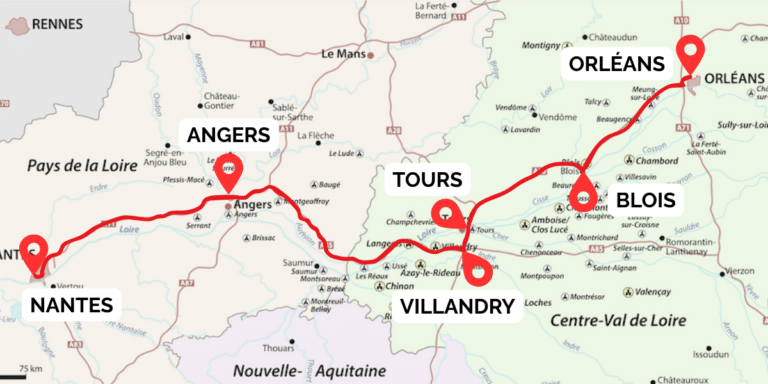Loire Valley road trip
