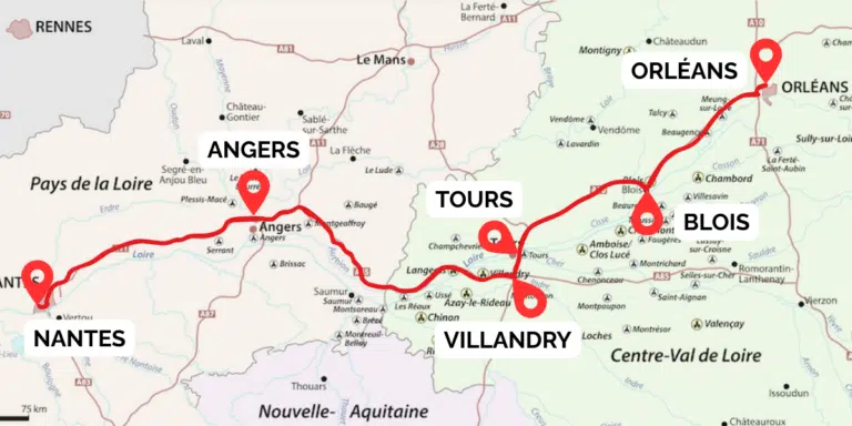 Loire Valley road trip