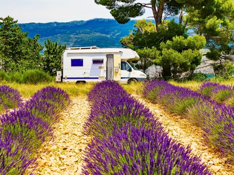 motorhome travel in France