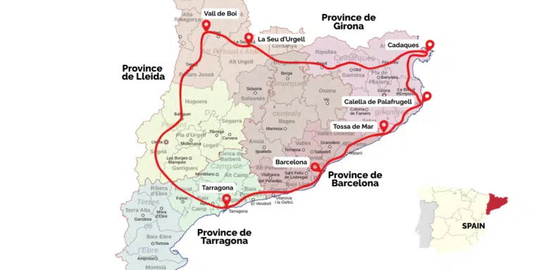 Catalonia road trip