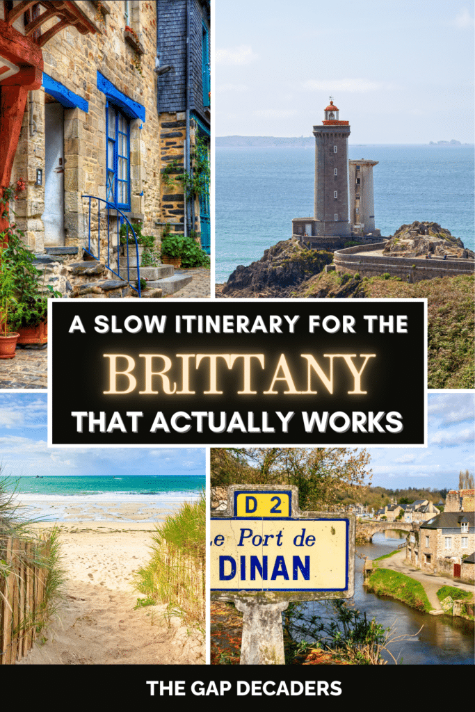 7 day Brittany itinerary