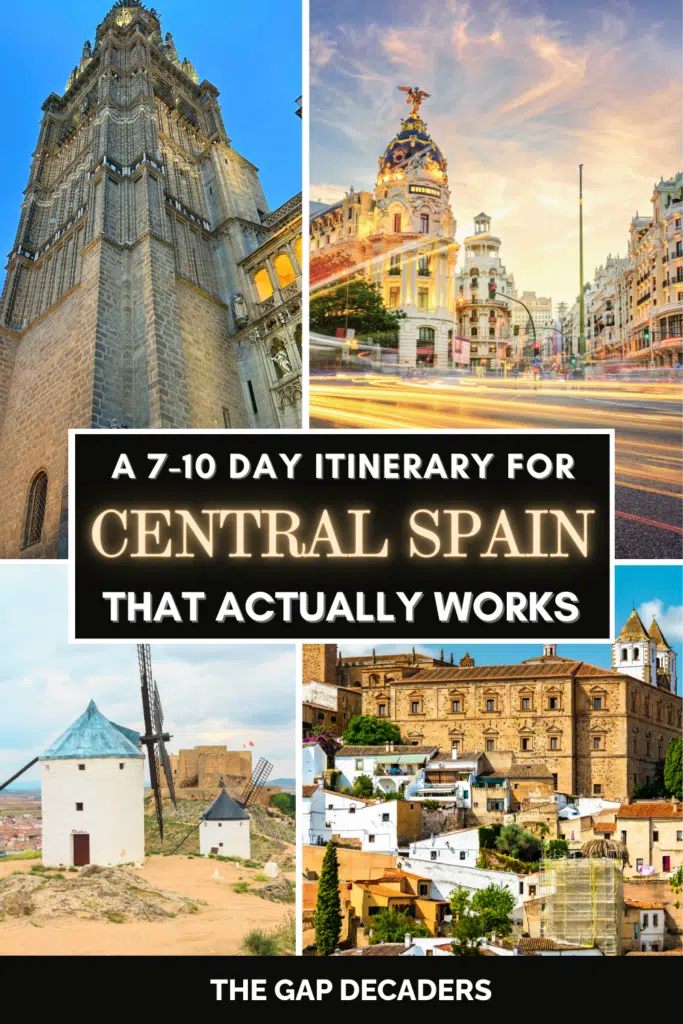 Road trip from Madrid itinerary