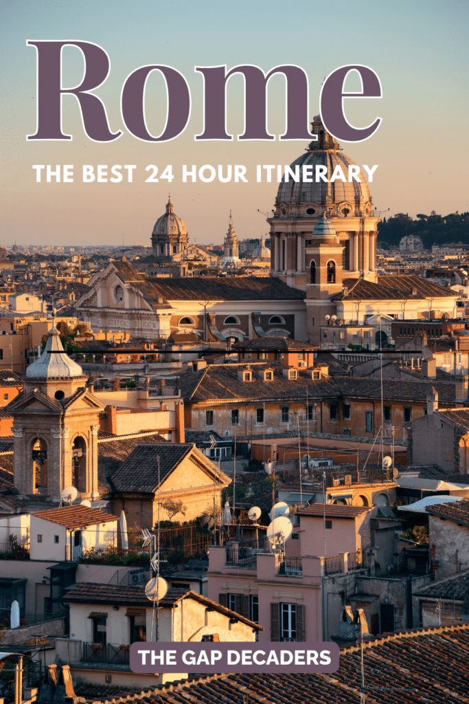 Rome 24 hour itinerary