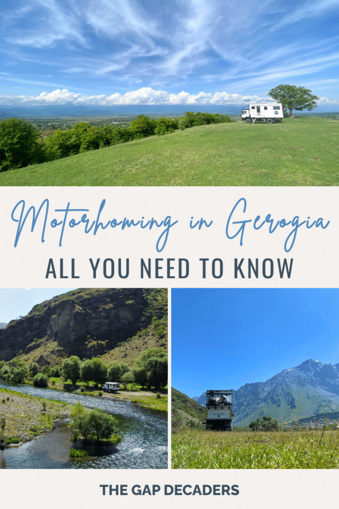 motorhoming in Georgia guide