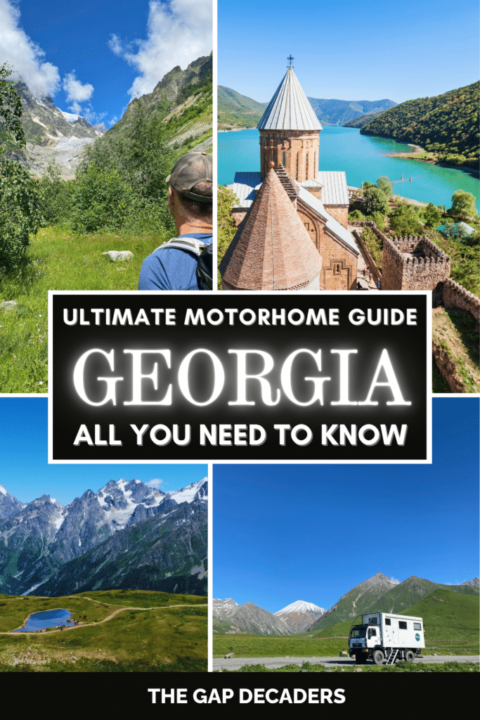 guide to motorhoming in Georgia
