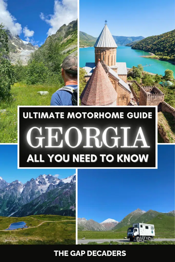 guide to motorhoming in Georgia