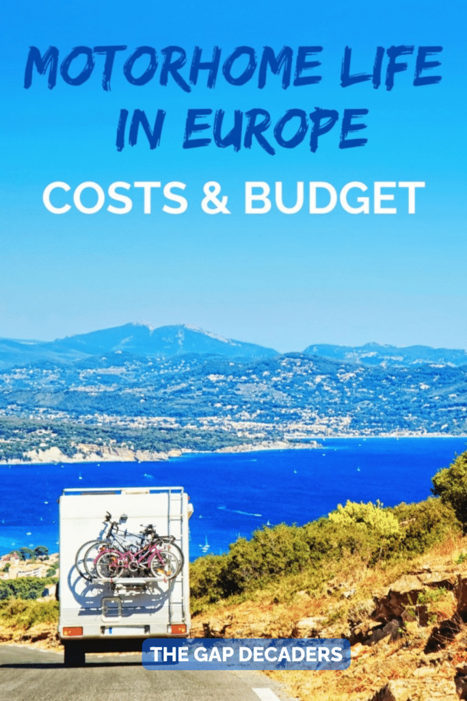 motorhome budget for Europe