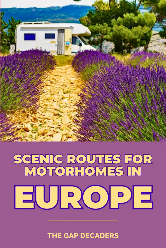 best motorhome routes in Europe