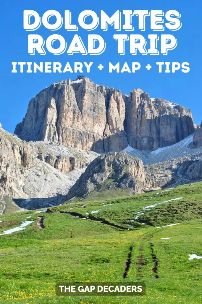 Dolomites 7 day itinerary