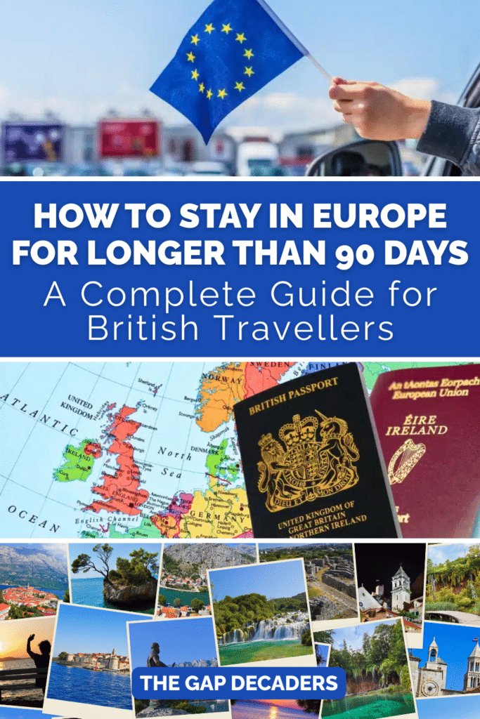Schengen 90/180 Explained: How to Spend Longer Touring Europe