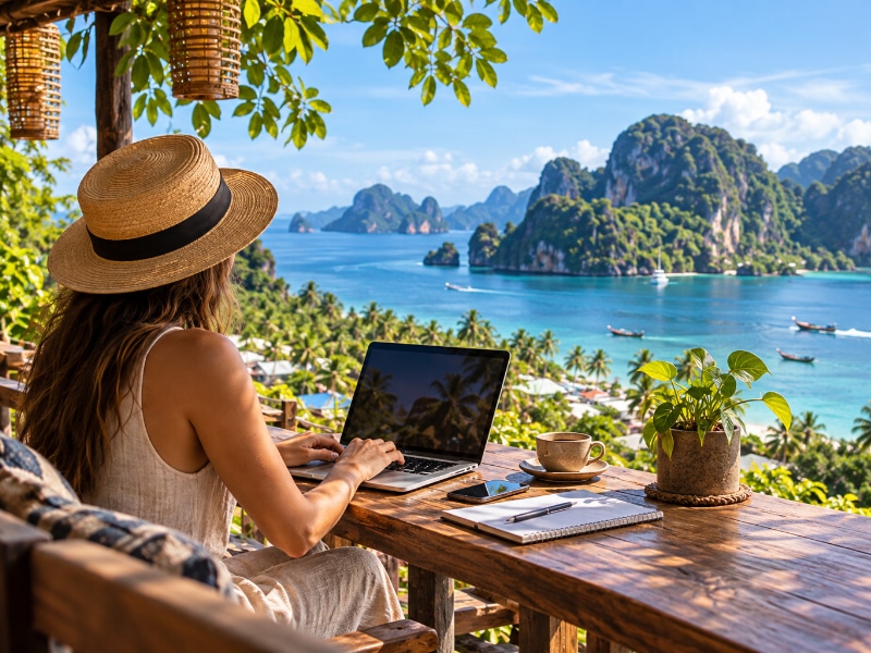 reasons digital nomads prefer Thailand