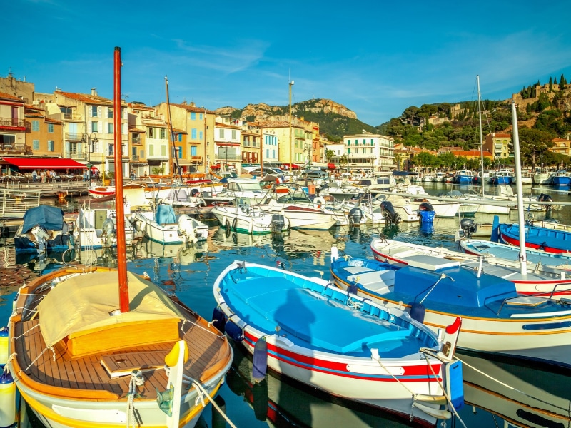Fishing Harbour of Cassis, South France