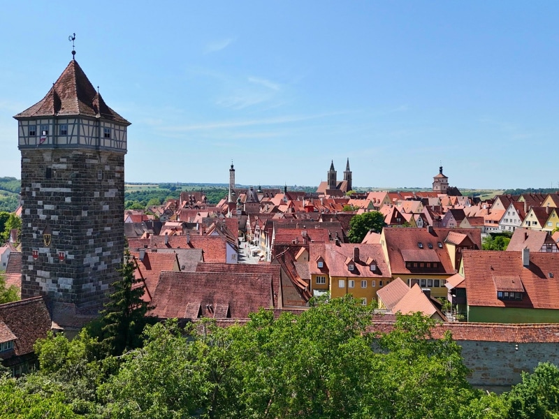 Rothenburg ob der Tauber in Germany