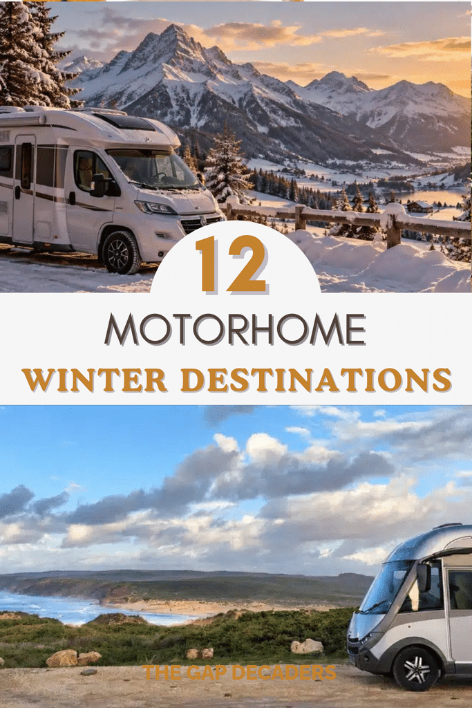 winter in a campervan in Europe