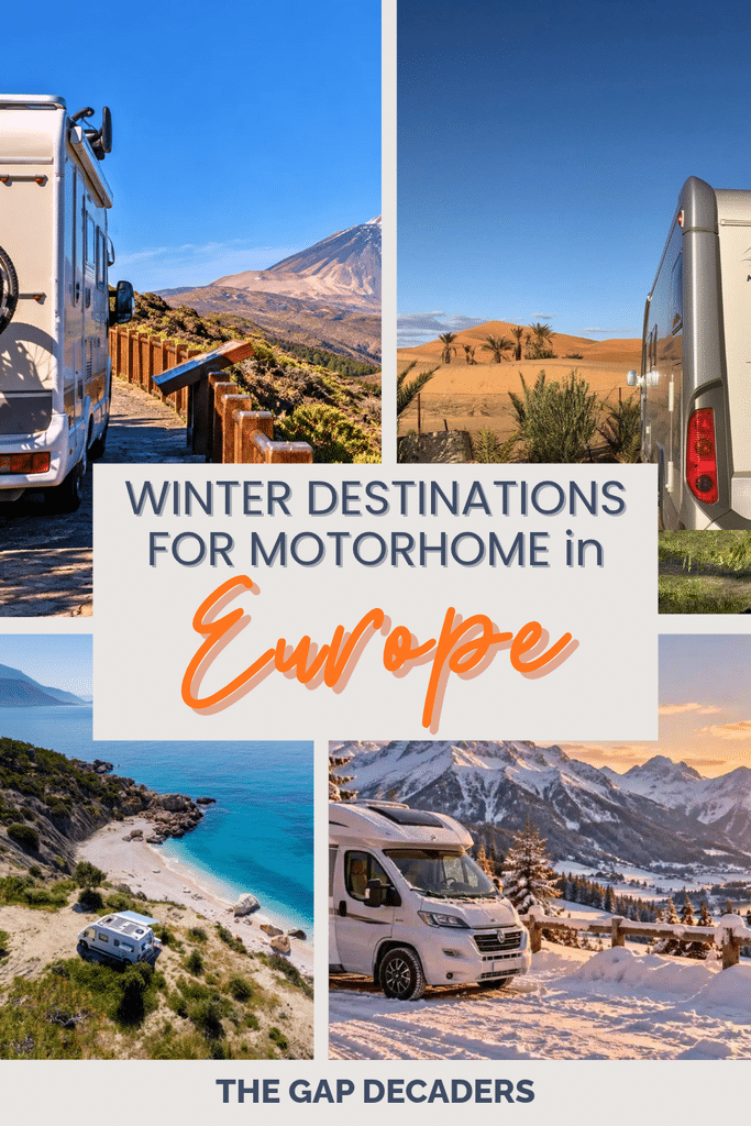 winter in a motorhome in Europe