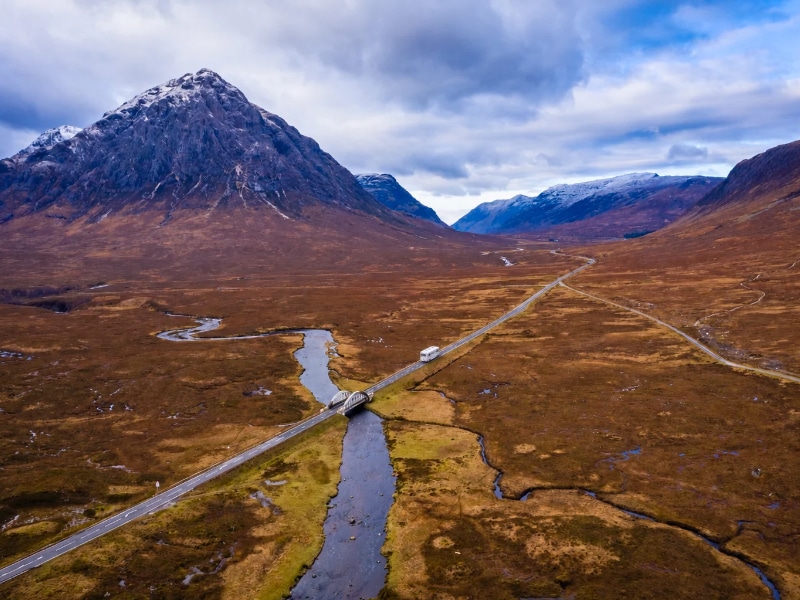 Scotland motorhome itinerary