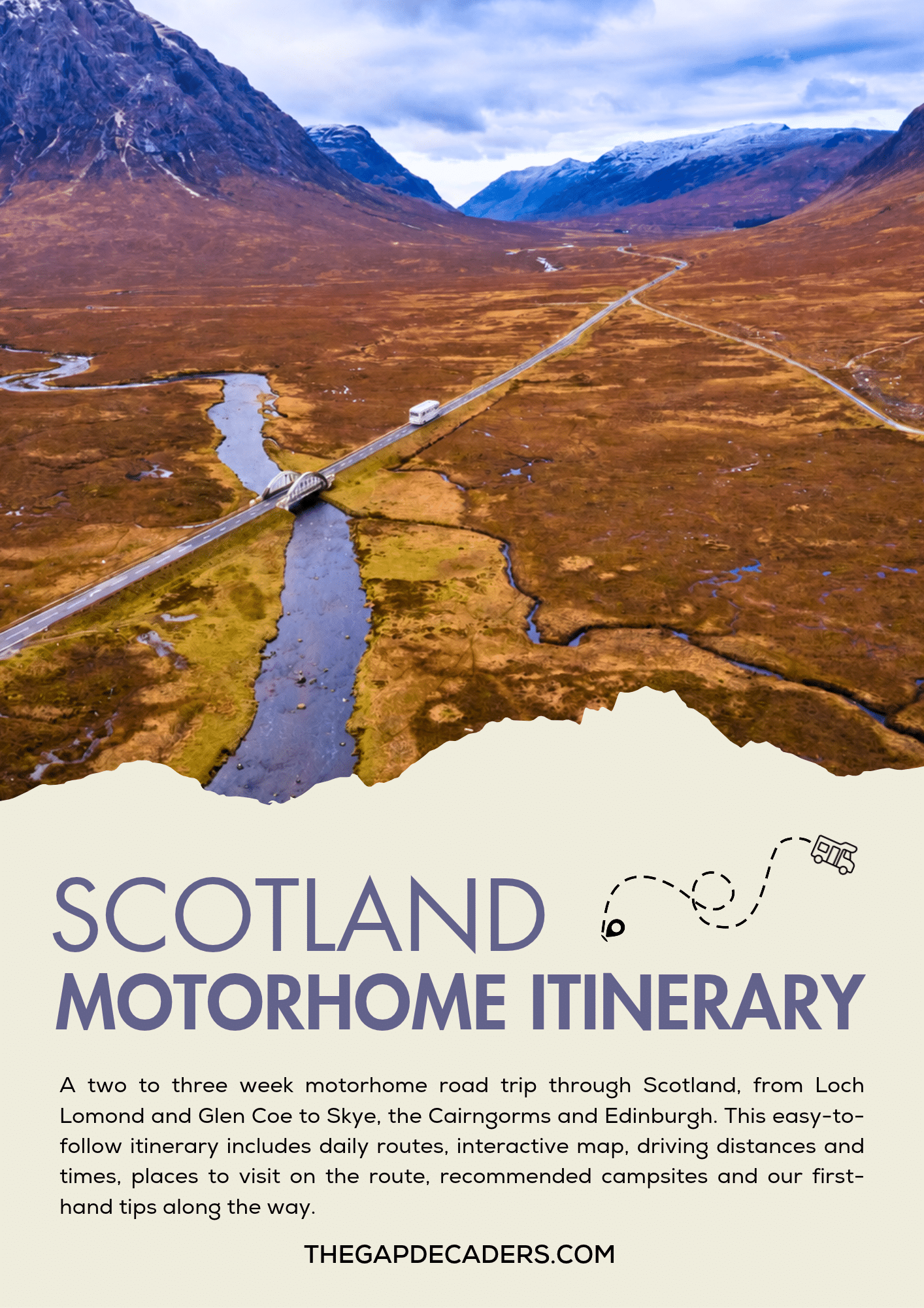 Scotland motorhome itinerary