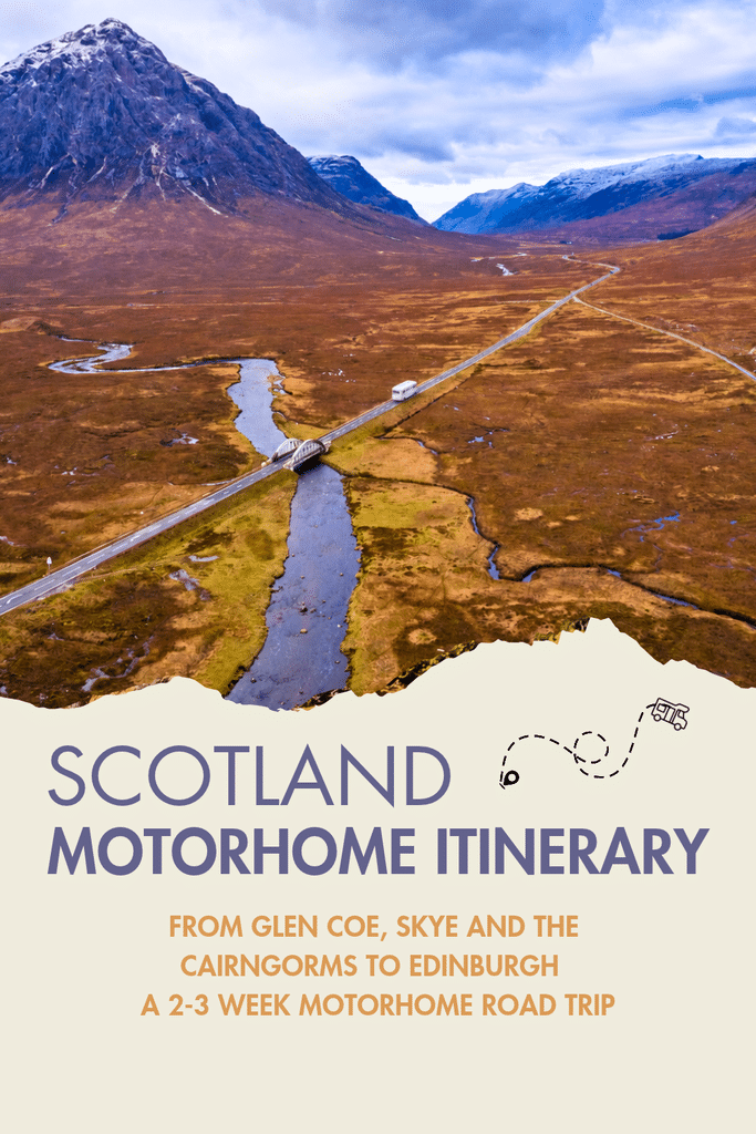 Scotland motorhome itinerary