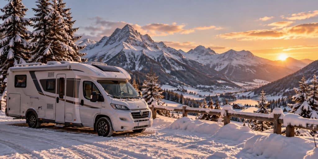 winter in a motorhome in Europe