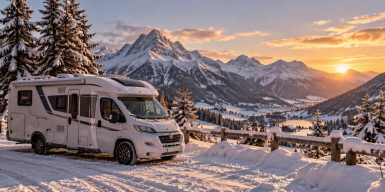winter in a motorhome in Europe