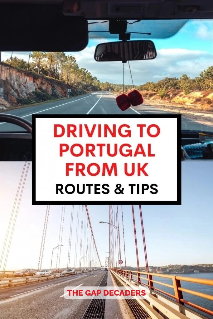 Driving from the UK to Portugal
